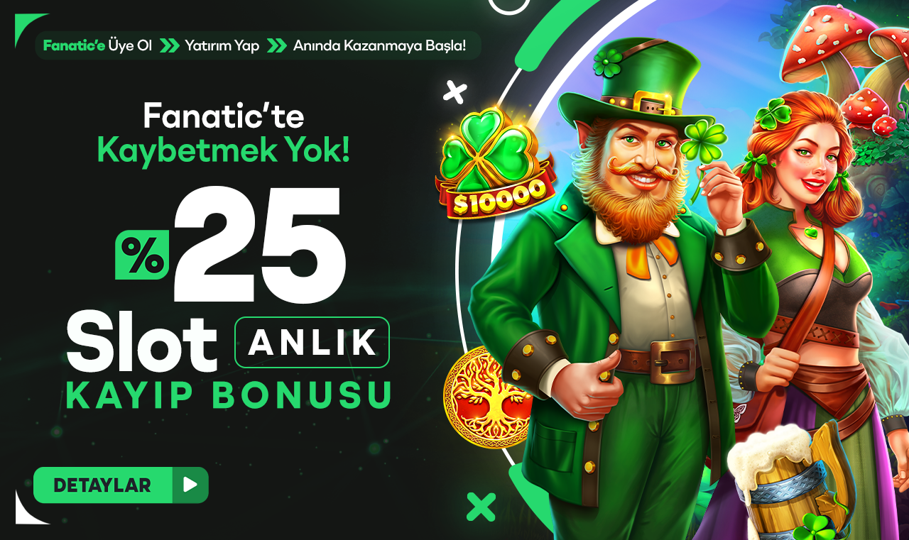 %25 Slot Kayıp Bonusu